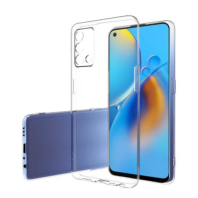 Bal-z Oppo A74 4G Kılıf  Süper Silikon Kapak