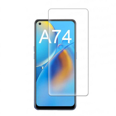 Bal-z Oppo A74 4G  Maxi Glass Temperli Cam Ekran Koruyucu