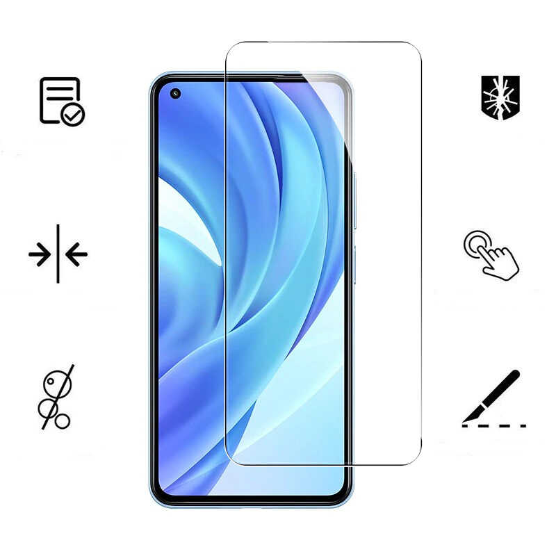 Bal-z Oppo A74 4G  Maxi Glass Temperli Cam Ekran Koruyucu