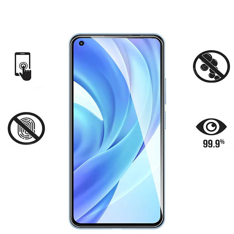 Bal-z Oppo A74 4G  Maxi Glass Temperli Cam Ekran Koruyucu