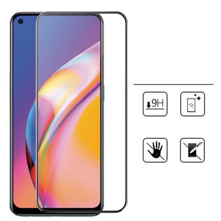 Oppo A76 Davin 5D Cam Ekran Koruyucu