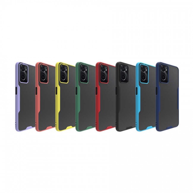 Oppo A76 Kılıf Zore Parfe Kapak Oppo A76 Kılıf Zore Parfe Kapak