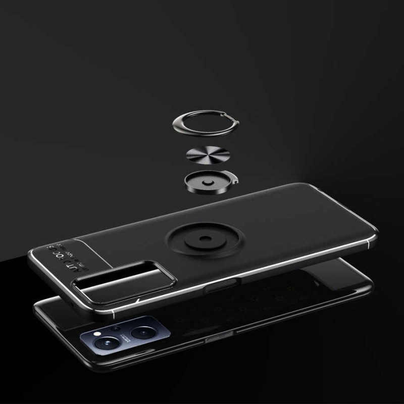 Bal-z Oppo A76 Kılıf  Ravel Silikon Kapak