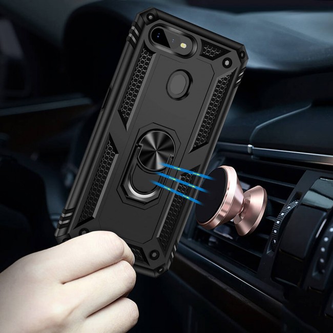 Oppo AX7 Kılıf Zore Vega Kapak Oppo AX7 Kılıf Zore Vega Kapak