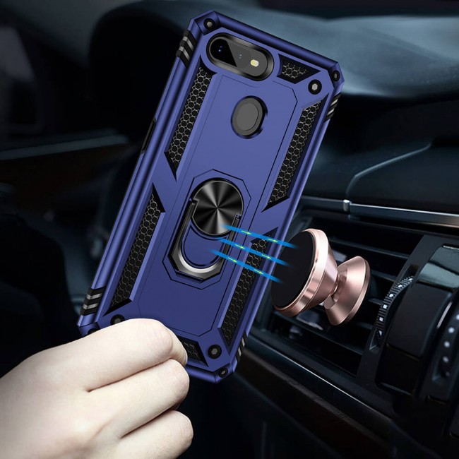 Oppo AX7 Kılıf Zore Vega Kapak Oppo AX7 Kılıf Zore Vega Kapak
