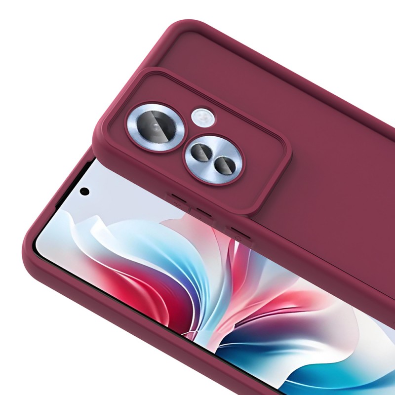 Bal-z Oppo Reno 11F Kılıf Kamera Korumalı Zore Ananas Kapak