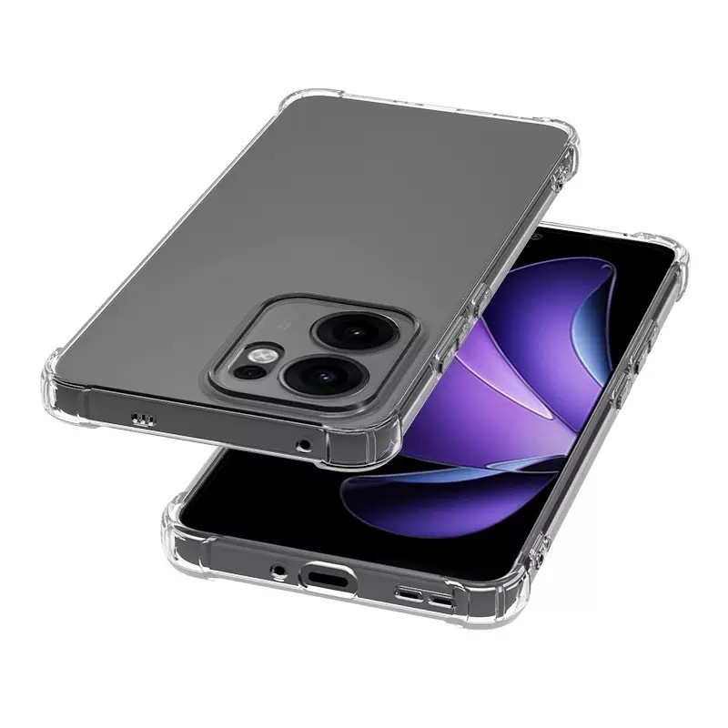 Bal-z Oppo Reno 14F 5G Kılıf  2mm Anti Shock Silikon