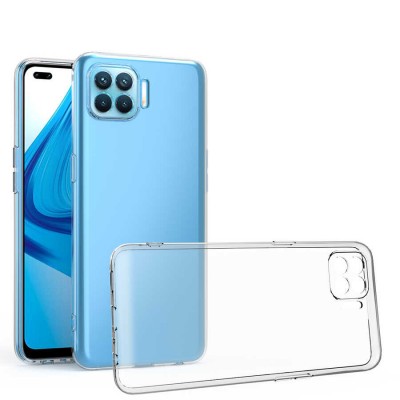 Bal-z Oppo Reno 4 Lite Kılıf  Kamera Korumalı Süper Silikon Kapak