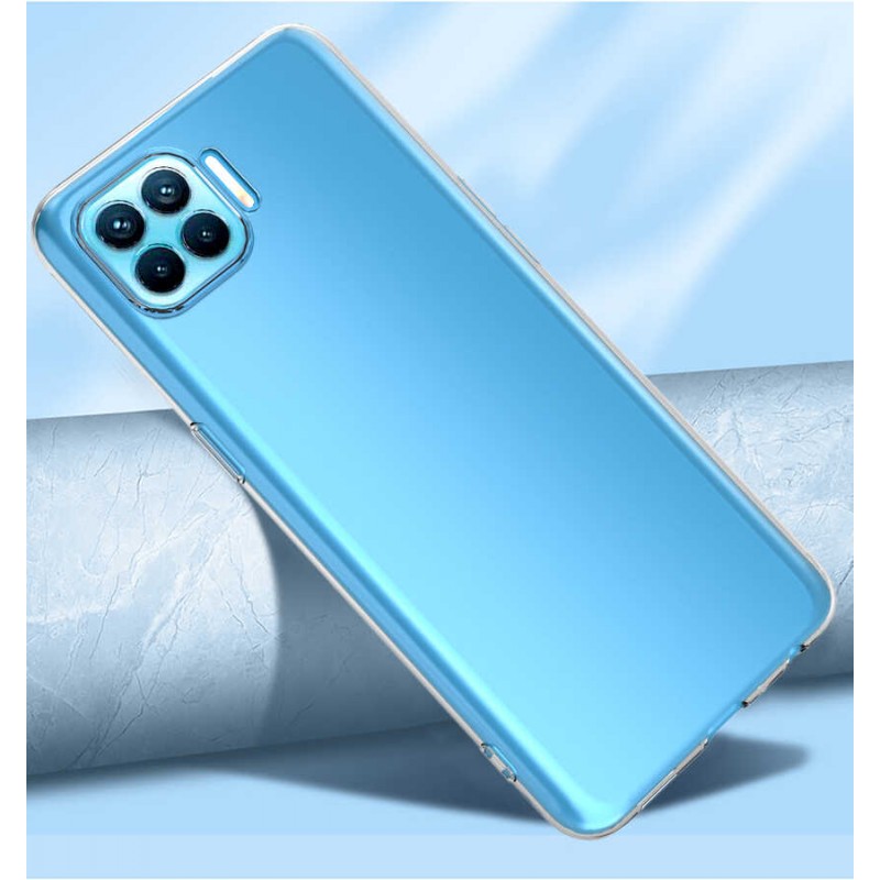 Bal-z Oppo Reno 4 Lite Kılıf  Kamera Korumalı Süper Silikon Kapak