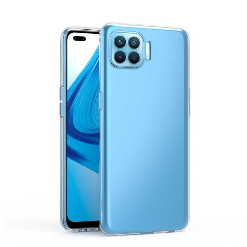 Bal-z Oppo Reno 4 Lite Kılıf  Kamera Korumalı Süper Silikon Kapak