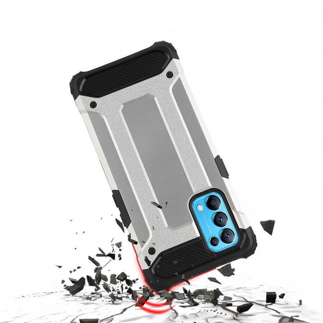 Oppo Reno 5 5G Kılıf Zore Crash Silikon Kapak Oppo Reno 5 5G Kılıf Zore Crash Silikon Kapak