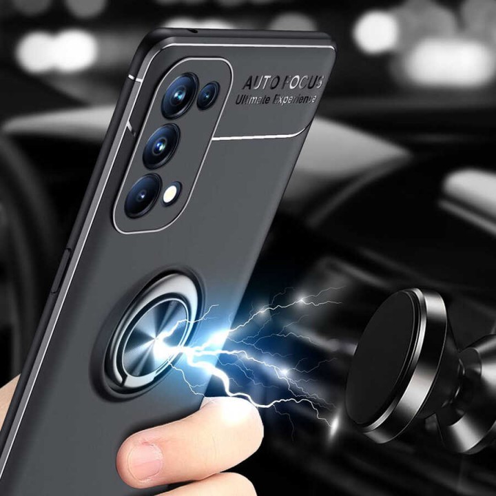 Oppo Reno 5 5G Kılıf Zore Ravel Silikon Kapak