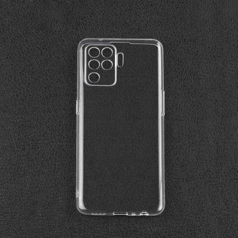 Bal-z Oppo Reno 5 Lite Kılıf  Kamera Korumalı Süper Silikon Kapak