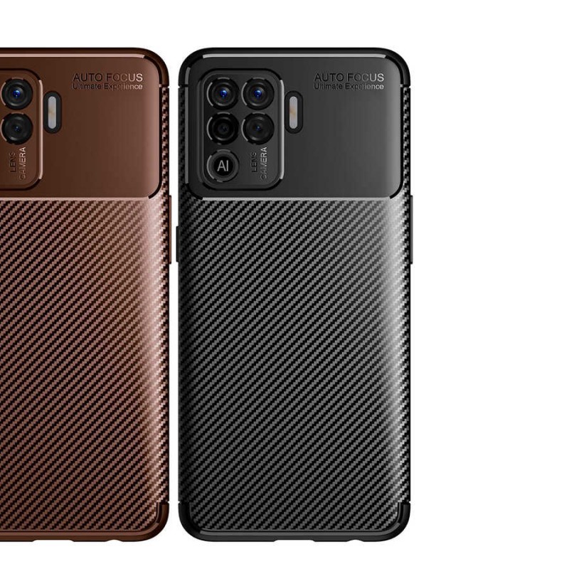 Bal-z Oppo Reno 5 Lite Kılıf  Negro Silikon Kapak