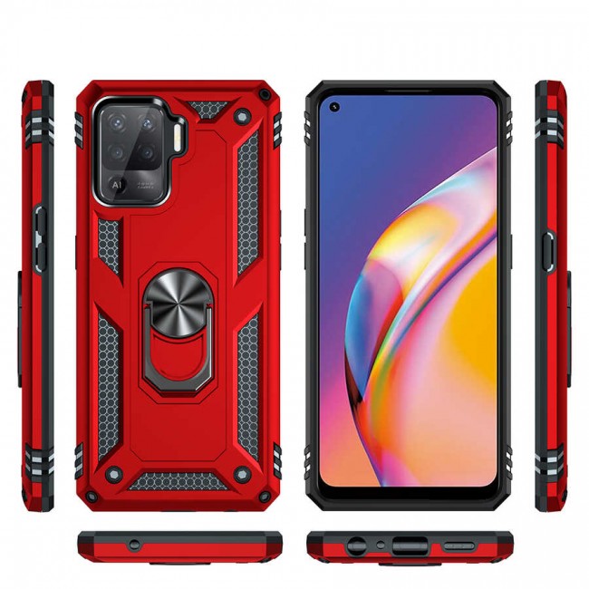 Oppo Reno 5 Lite Kılıf Zore Vega Kapak Oppo Reno 5 Lite Kılıf Zore Vega Kapak