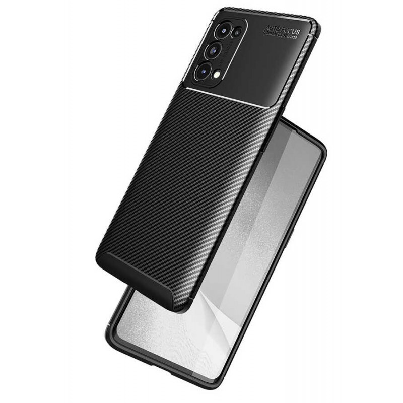 Bal-z Oppo Reno 5 Pro 5G Kılıf  Negro Silikon Kapak
