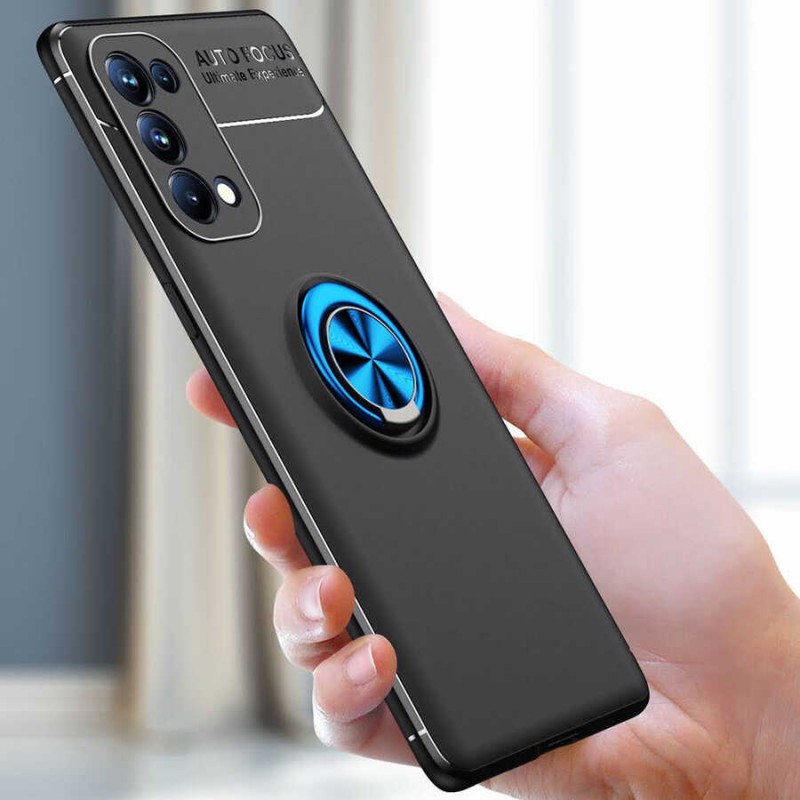 Bal-z Oppo Reno 5 Pro 5G Kılıf  Ravel Silikon Kapak