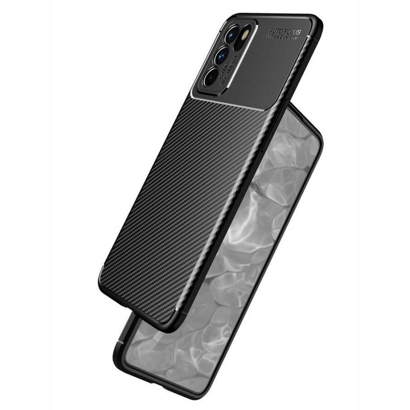 Bal-z Oppo Reno 6 4G Kılıf  Negro Silikon Kapak