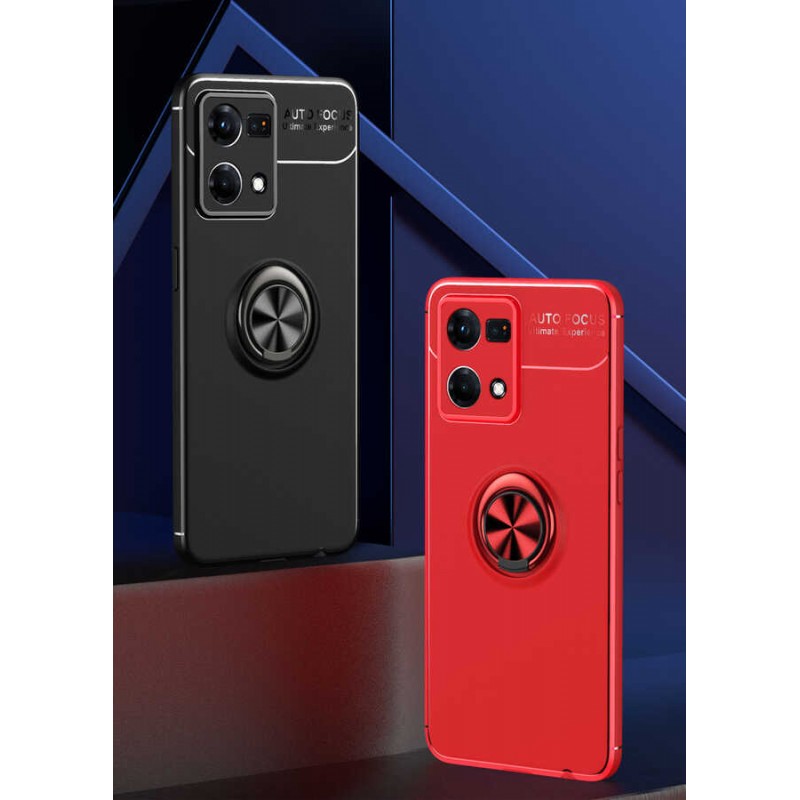 Bal-z Oppo Reno 7 4G Kılıf  Ravel Silikon Kapak