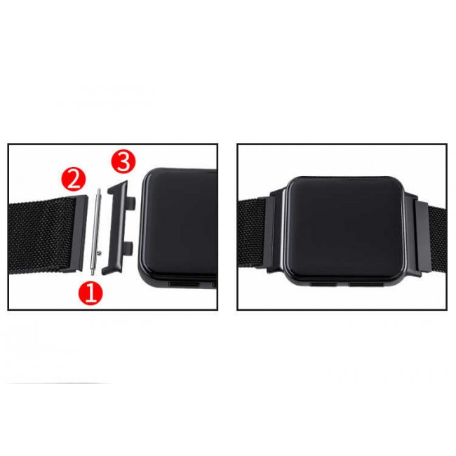 Oppo Watch 46mm 22mm Metal Kordon Dönüştürücü Oppo Watch 46mm 22mm Metal Kordon Dönüştürücü