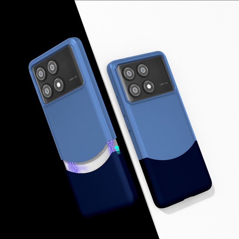 Bal-z Poco X6 Pro Kılıf Mıknatıslı Zore Duble Kapak