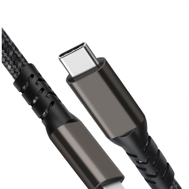 Qgeem 2.Jenerasyon Type-C to Type-C USB3.2 PD Data Kablosu 100W 20Gbps 4K@60Hz 0.2 Metre Qgeem 2.Jenerasyon Type-C to Type-C USB3.2 PD Data Kablosu 100W 20Gbps 4K@60Hz 0.2 Metre
