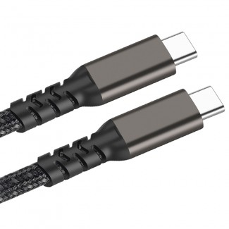 Qgeem 2.Jenerasyon Type-C to Type-C USB3.2 PD Data Kablosu 100W 20Gbps 4K@60Hz 0.5 Metre Qgeem 2.Jenerasyon Type-C to Type-C USB3.2 PD Data Kablosu 100W 20Gbps 4K@60Hz 0.5 Metre