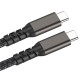 Qgeem 2.Jenerasyon Type-C to Type-C USB3.2 PD Data Kablosu 100W 20Gbps 4K@60Hz 1 Metre Qgeem 2.Jenerasyon Type-C to Type-C USB3.2 PD Data Kablosu 100W 20Gbps 4K@60Hz 1 Metre