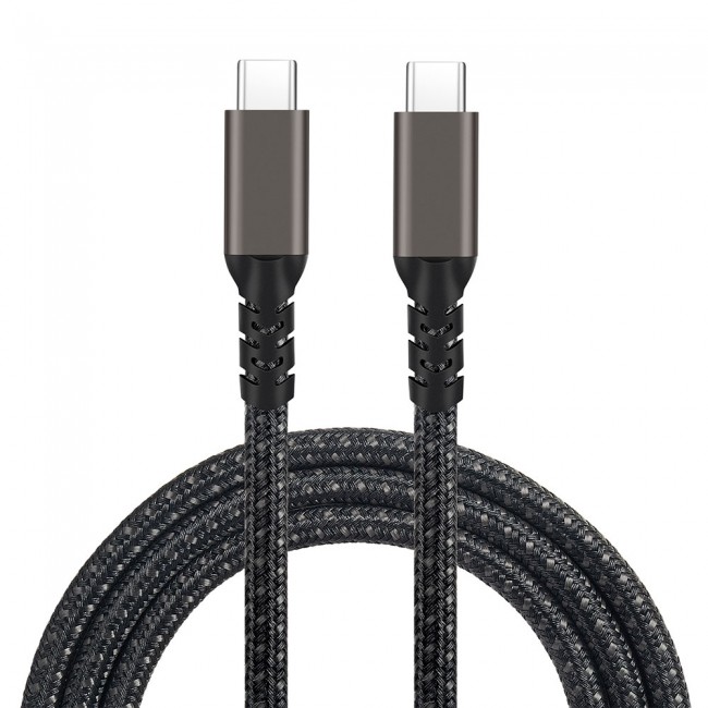 Qgeem 2.Jenerasyon Type-C to Type-C USB3.2 PD Data Kablosu 100W 20Gbps 4K@60Hz 1 Metre Qgeem 2.Jenerasyon Type-C to Type-C USB3.2 PD Data Kablosu 100W 20Gbps 4K@60Hz 1 Metre