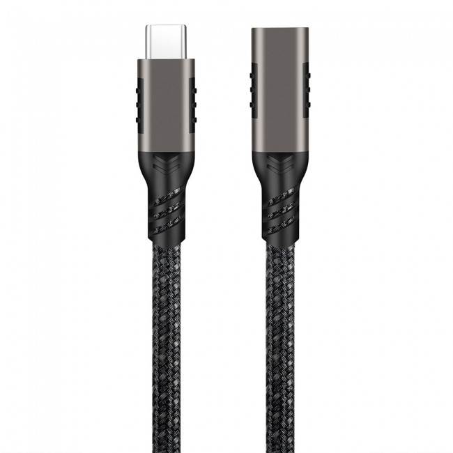 Qgeem Extension USB3.2 Type-C PD Uzatma Kablosu 100W 20Gbps 4K@60Hz 0.5 Metre Qgeem Extension USB3.2 Type-C PD Uzatma Kablosu 100W 20Gbps 4K@60Hz 0.5 Metre