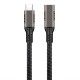 Qgeem Extension USB3.2 Type-C PD Uzatma Kablosu 100W 20Gbps 4K@60Hz 0.5 Metre Qgeem Extension USB3.2 Type-C PD Uzatma Kablosu 100W 20Gbps 4K@60Hz 0.5 Metre