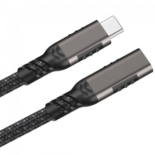Qgeem Extension USB3.2 Type-C PD Uzatma Kablosu 100W 20Gbps 4K@60Hz 1.5 Metre Qgeem Extension USB3.2 Type-C PD Uzatma Kablosu 100W 20Gbps 4K@60Hz 1.5 Metre