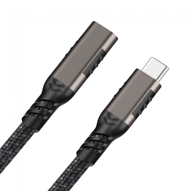 Qgeem Extension USB3.2 Type-C PD Uzatma Kablosu 100W 20Gbps 4K@60Hz 1.5 Metre Qgeem Extension USB3.2 Type-C PD Uzatma Kablosu 100W 20Gbps 4K@60Hz 1.5 Metre