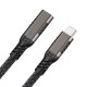 Qgeem Extension USB3.2 Type-C PD Uzatma Kablosu 100W 20Gbps 4K@60Hz 1.5 Metre Qgeem Extension USB3.2 Type-C PD Uzatma Kablosu 100W 20Gbps 4K@60Hz 1.5 Metre