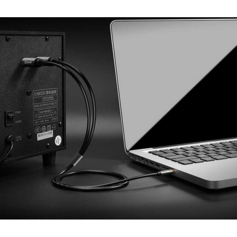 Bal-z Qgeem QG-AU01 3.5mm To 6.35mm Aux Audio Kablo 1M