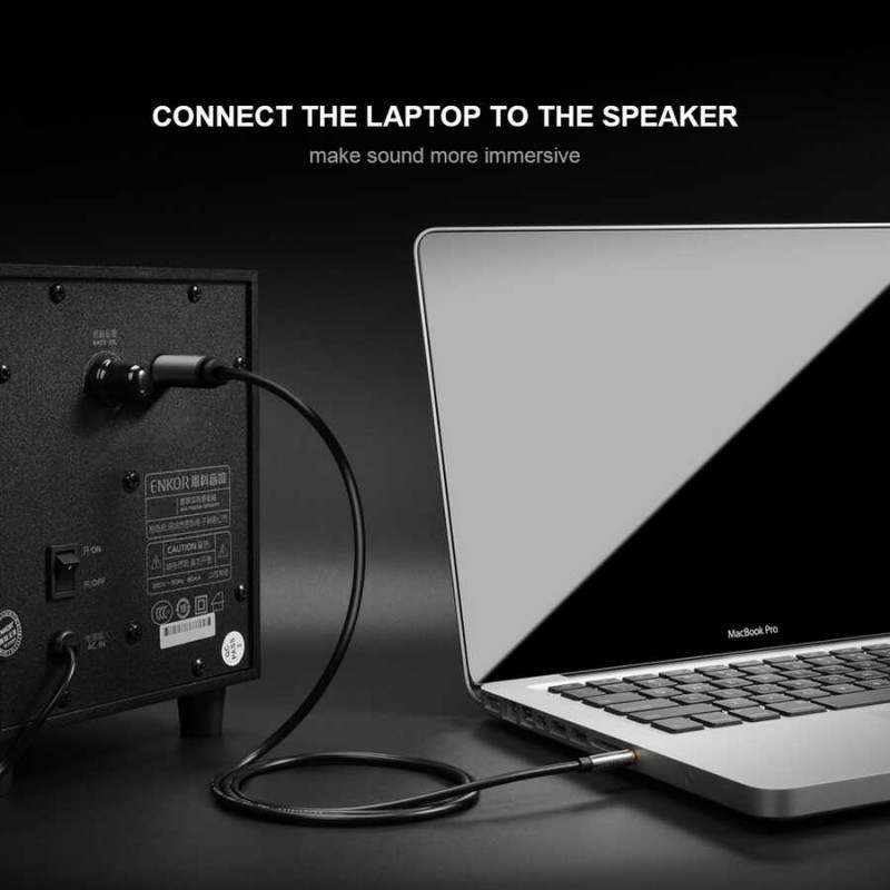 Bal-z Qgeem QG-AU02 3.5mm To 6.35mm Aux Audio Kablo 1.5M