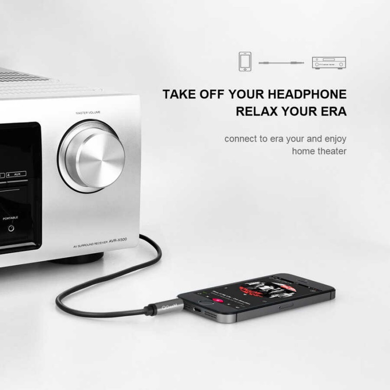 Bal-z Qgeem QG-AU02 3.5mm To 6.35mm Aux Audio Kablo 2M