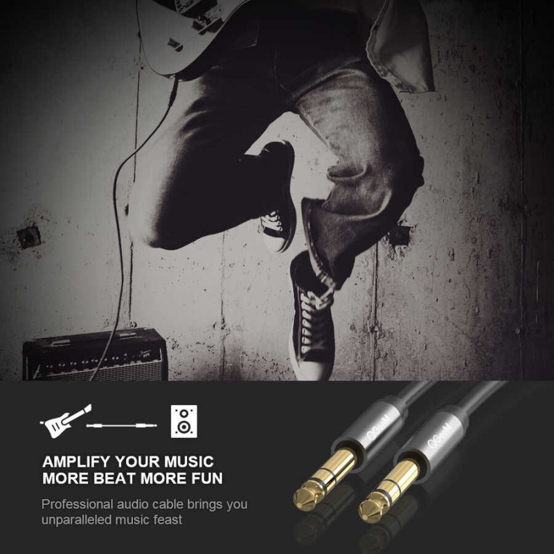 Bal-z Qgeem QG-AU03 6.35mm Aux Audio Kablo 2M