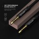 Qgeem QG-AU04 3.5mm Aux Audio Kablo 0.5M Qgeem QG-AU04 3.5mm Aux Audio Kablo 0.5M