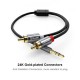 Bal-z Qgeem QG-AU09 3.5mm To RCA Aux Audio Kablo 5M