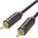 Qgeem QG-AU11 RCA Aux Audio Kablo 3.05M Qgeem QG-AU11 RCA Aux Audio Kablo 3.05M