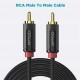 Qgeem QG-AU11 RCA Aux Audio Kablo 3.05M Qgeem QG-AU11 RCA Aux Audio Kablo 3.05M