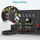 Qgeem QG-AU13 RCA Aux Audio Kablo 3.05M Qgeem QG-AU13 RCA Aux Audio Kablo 3.05M