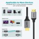 Qgeem QG-AV17 Görüntü ve Ses Aktarıcı HDMI Kablo 2.1 Versiyon 8K HD Kalite 48Gbps 0.91 metre Qgeem QG-AV17 Görüntü ve Ses Aktarıcı HDMI Kablo 2.1 Versiyon 8K HD Kalite 48Gbps 0.91 metre