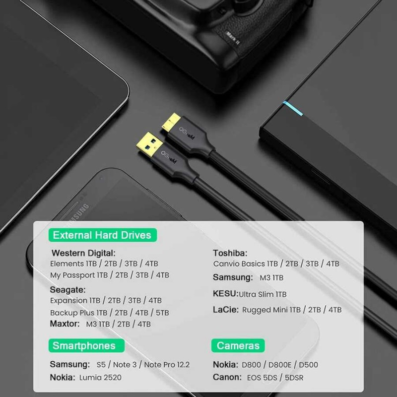 Bal-z Qgeem QG-CVQ22 Usb To Micro Usb Kablo 0.91M