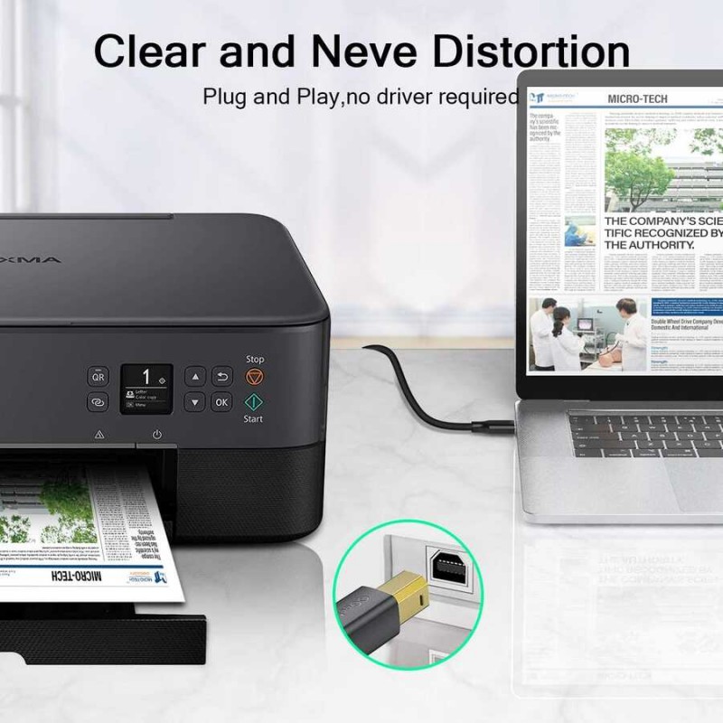 Bal-z Qgeem QG-CVQ23 Usb Type-A To Usb Type-B Kablo 1.83M