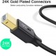 Qgeem QG-CVQ23 Usb Type-A To Usb Type-B Kablo 3.05M Qgeem QG-CVQ23 Usb Type-A To Usb Type-B Kablo 3.05M