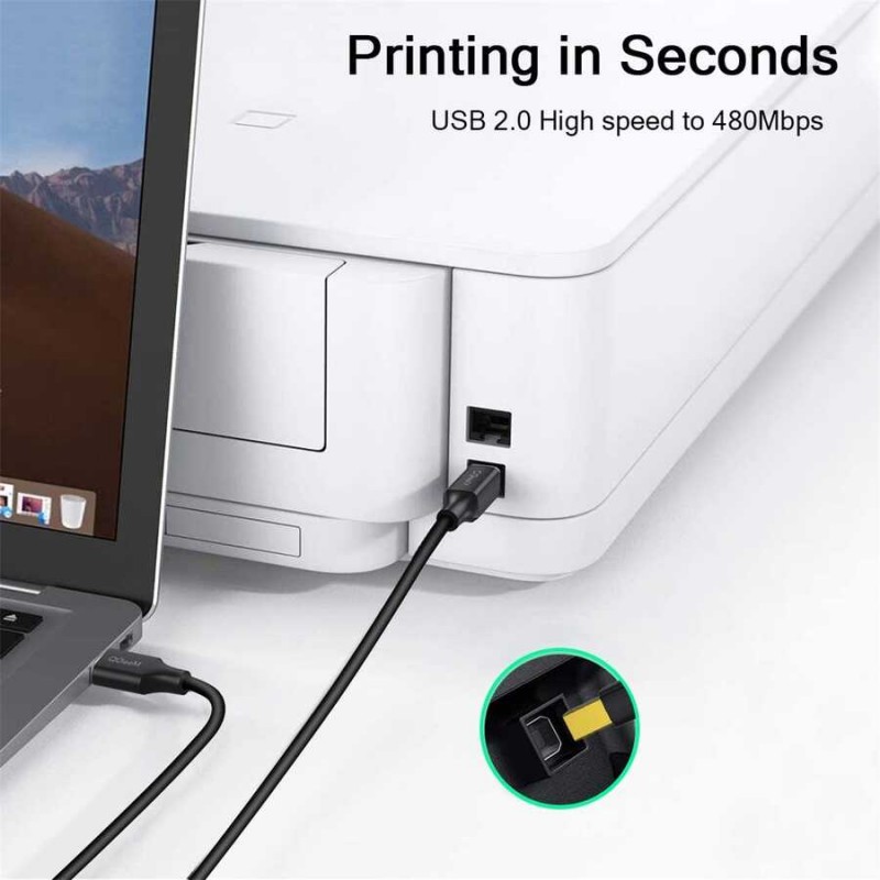 Bal-z Qgeem QG-CVQ23 Usb Type-A To Usb Type-B Kablo 3.05M