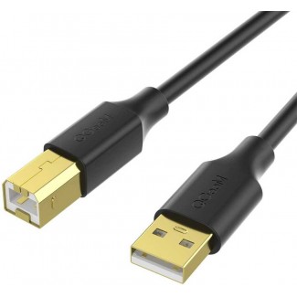 Qgeem QG-CVQ23 Usb Type-A To Usb Type-B Kablo 3.05M Qgeem QG-CVQ23 Usb Type-A To Usb Type-B Kablo 3.05M