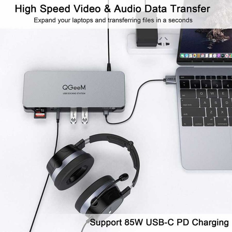 Bal-z Qgeem QG-D6908 Type-C Usb Hub